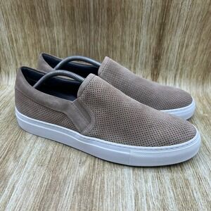 To Boot New York Slip On Sneakers Men's Size 11.5 Perforated Suede Shoes Sneaker